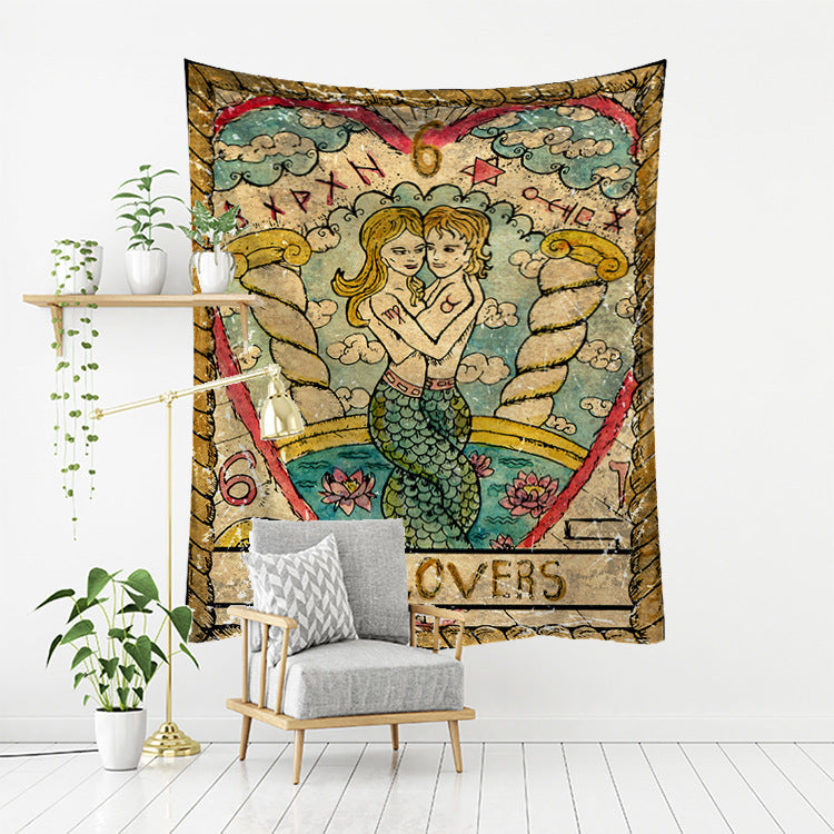 Psychedelic Tarot Series Home Decor Hanging Cloth