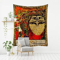 Psychedelic Tarot Series Home Decor Hanging Cloth