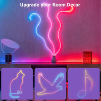 APP Application Control Graffiti Smart LED Light With Neon Strip