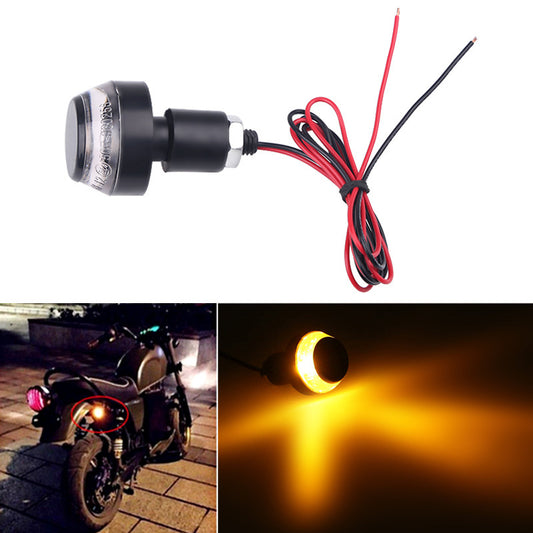 Motorcycle Handle Terminal 12LED Two-color Turn Signal Indicator