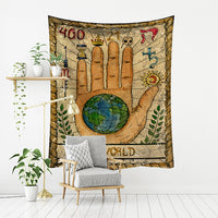 Psychedelic Tarot Series Home Decor Hanging Cloth