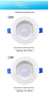 Embedded LED Waterproof Lamp