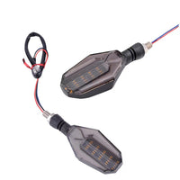 Motorcycle Modified Two-color Light Guide 30LED Steering Indicator Signal