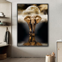 Creative Home Decor Elephant Canvas Painting